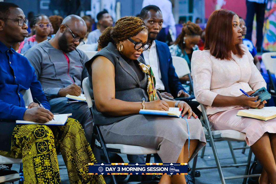 rhemanigeria's tweet photo. A powerful reminder that God's Word remains our highest authority and the Holy Spirit remains our divine advantage.

When we honour the Word, walk in obedience, and cultivate fellowship with the Spirit, we position ourselves for growth.

#RhemaConference2026 #RC2026 https://t.co/xLBVQDAI4G