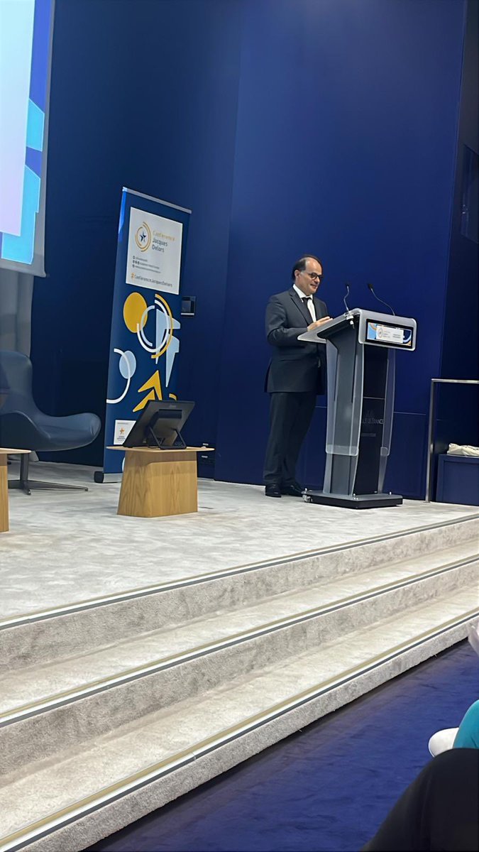 fpagani's tweet photo. With @moulinem, governor of Banque de France on Savings and Investments Union at the @DelorsInstitute Paris @EnricoLetta https://t.co/tmAgdQrw0h