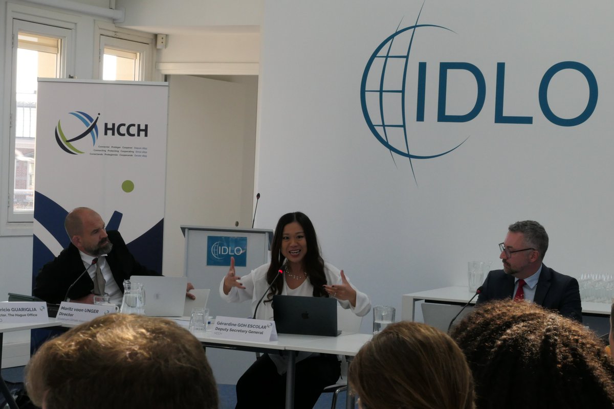 HCCH_TheHague's tweet photo. 🌳⚖️ On 16 June 2026, the #HCCH and #IDLO co-hosted the event “Building Trust Across Borders: Safeguards, the Rule of Law, and Climate Resilience in #CarbonMarkets”.

#PrivateInternationalLaw https://t.co/TJlPMbSVfi