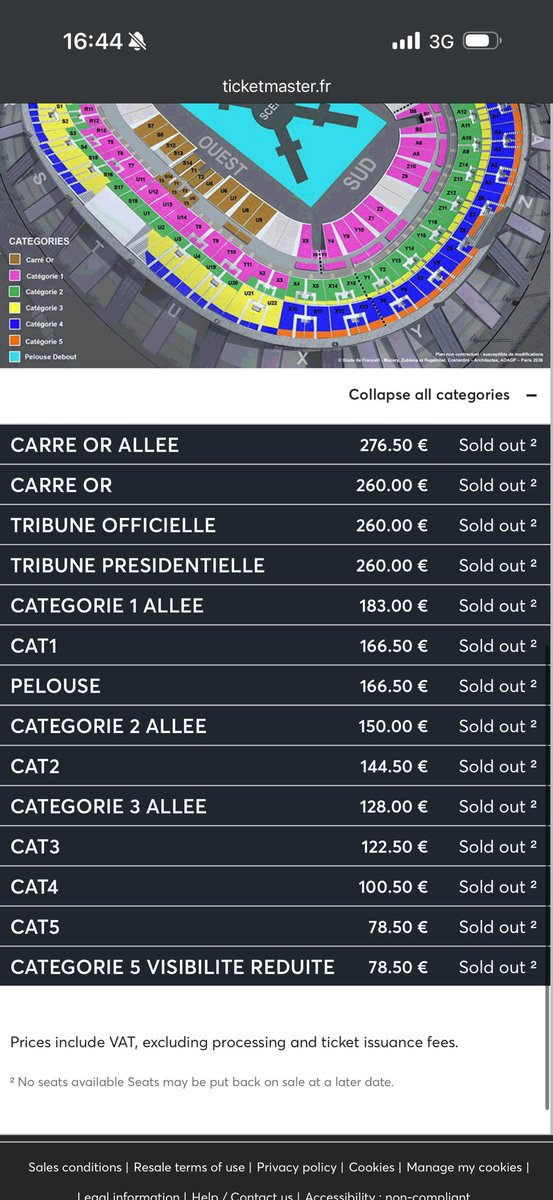 diana070800's tweet photo. Were the tickets even on sale?????
#BTS
#BTS_ARİRANG
#BTS_TOUR_PARIS https://t.co/sm3qnDgjg3