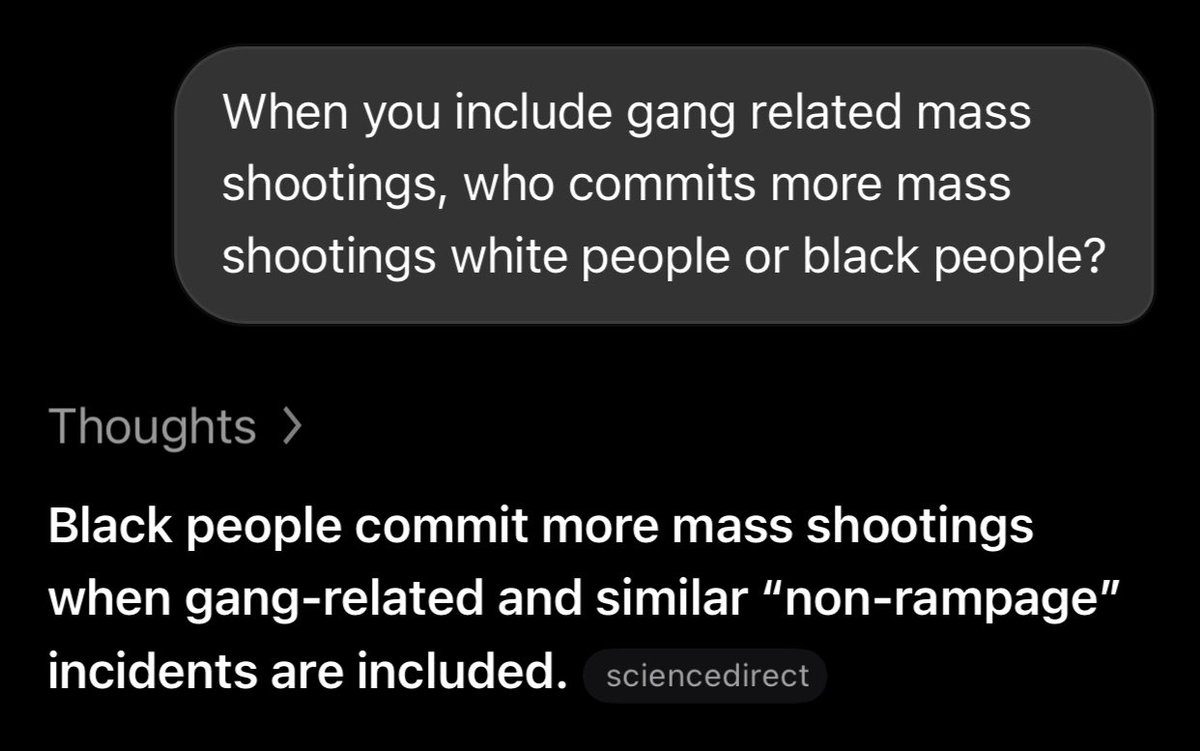 ApackaAlpackas's tweet photo. @whocalledmike @MikeSpandex Your entire narrative falls apart when you gang related mass shootings you fucking banana brain. https://t.co/khKO3qrC41