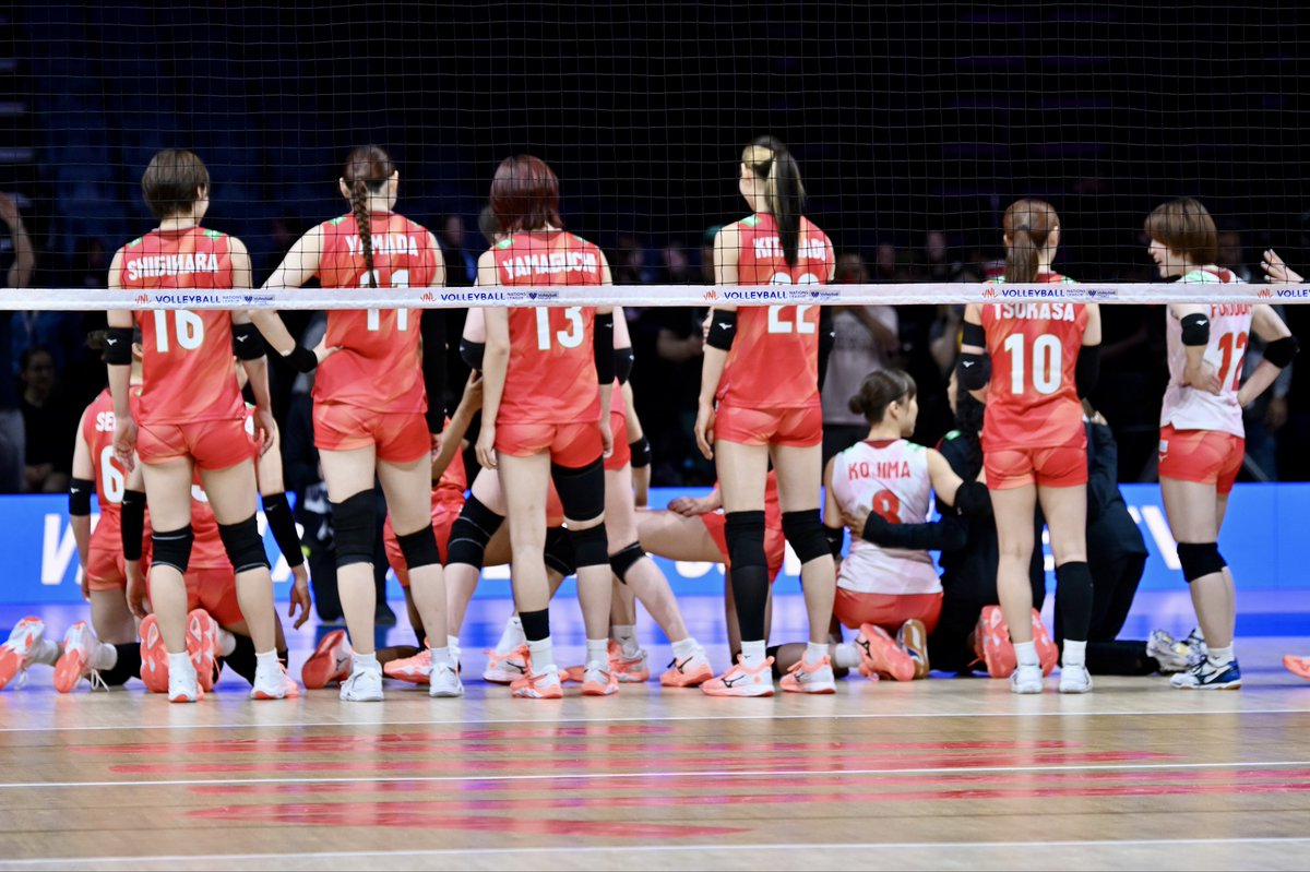 tnbt50's tweet photo. がんばれ日本🇯🇵
#VNL2026 
#ネーションズリーグ 
#volley #排球 https://t.co/NcAImcp7Va