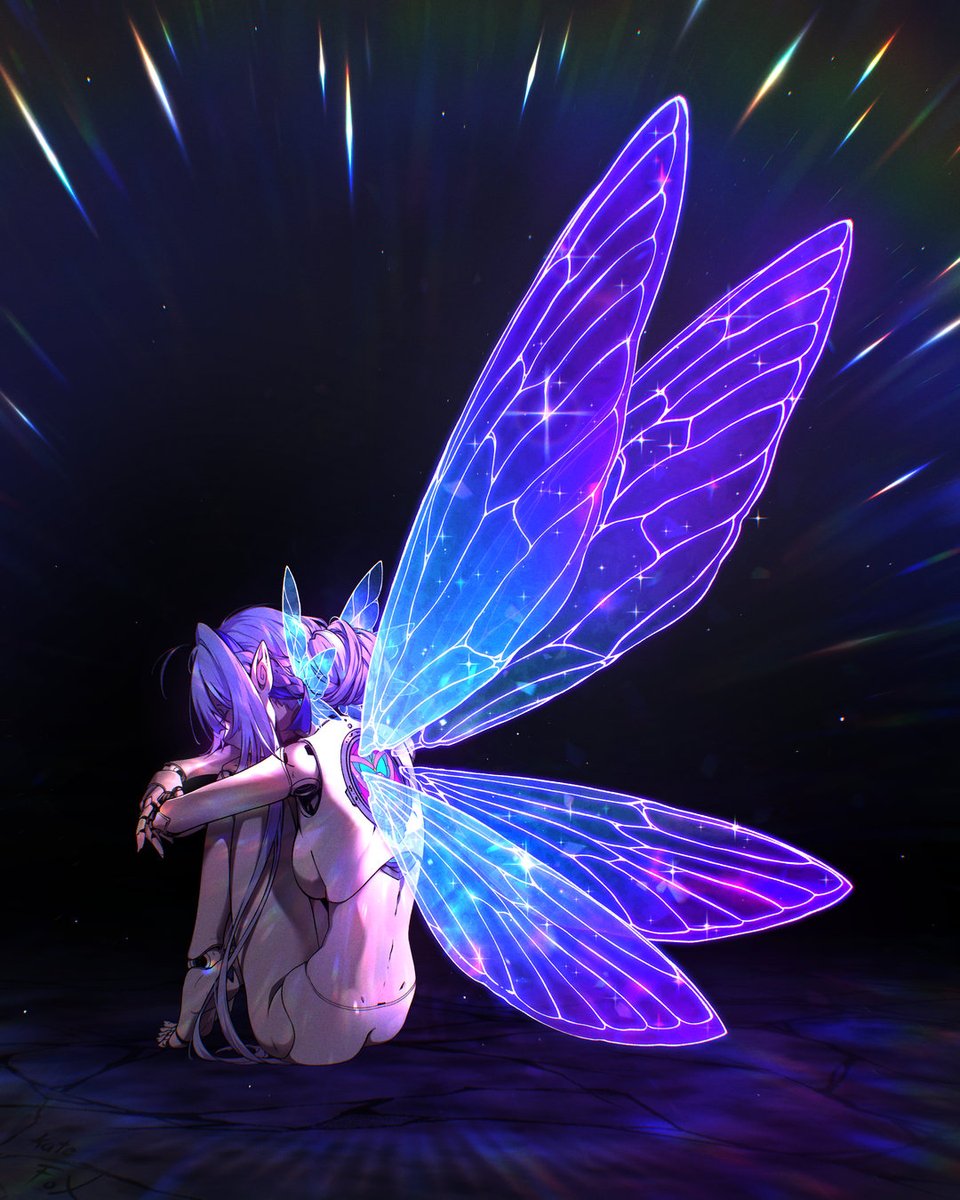 Kate__Fox's tweet photo. 🦋🦋🦋The one locked in the doll 🦋🦋🦋

Many years ago I had a wings.

Sometimes, I think I can still feel them behind me.

But those are only memories. https://t.co/T2qQBFPqBU