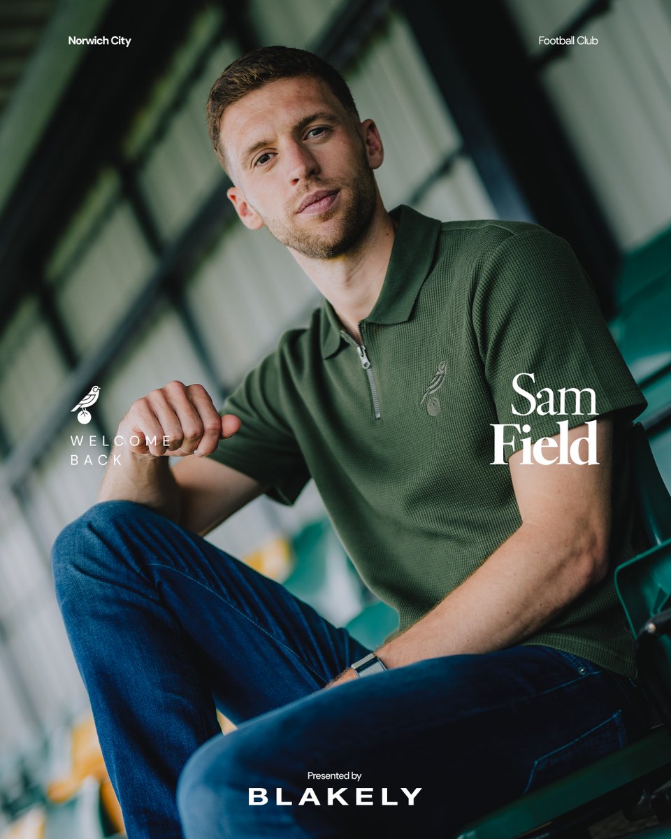 NorwichCityFC's tweet photo. The club are pleased to announce the signing of Sam Field on a permanent deal from QPR.

Welcome back, Sam! 🟡
