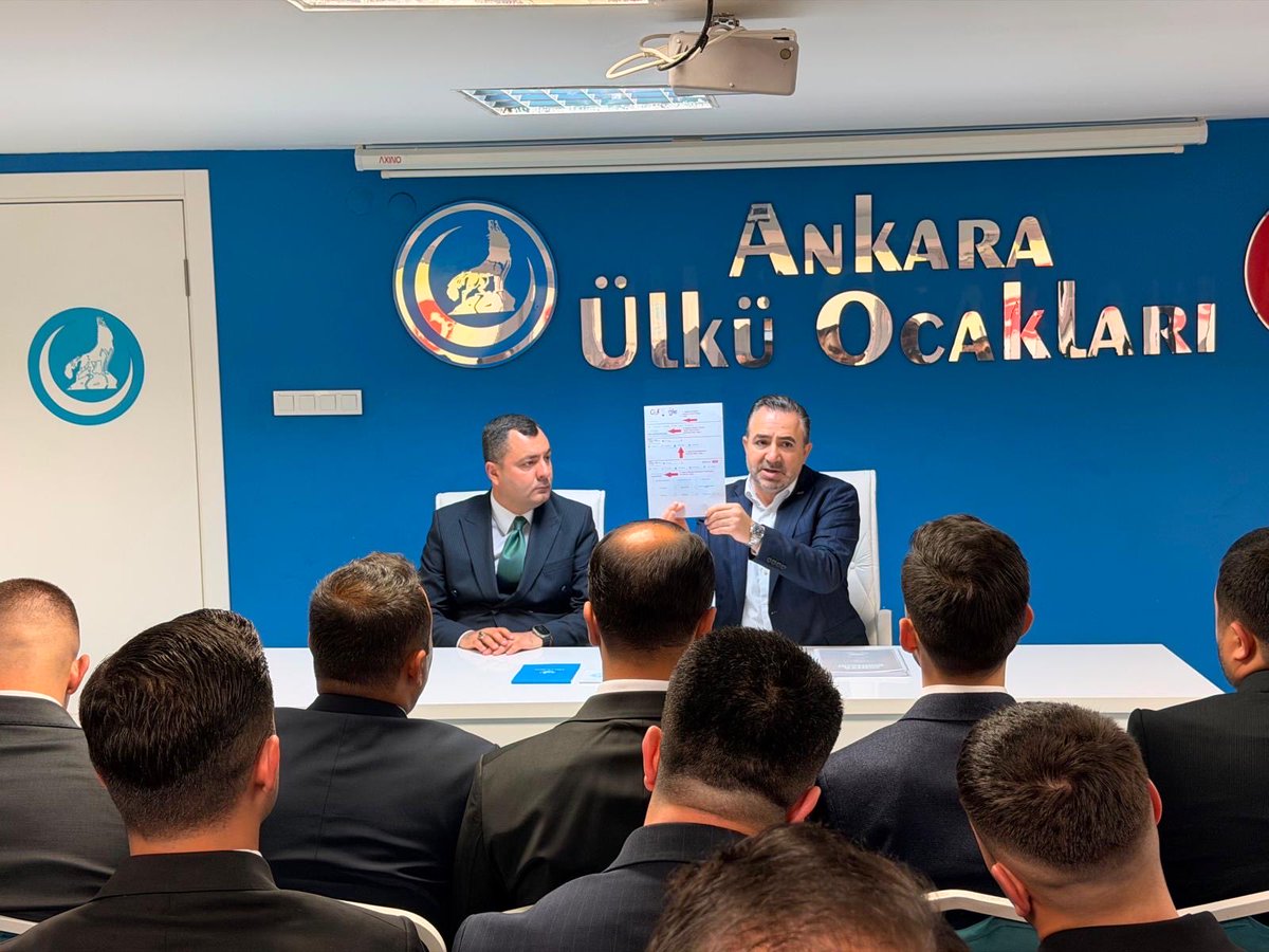 seckinodabasi's tweet photo. 📍 Ankara Ülkü ocakları

Ankara Ülkü Ocakları Başkanlığımızı ziyaret ederek kıymetli Başkanım Ömer Şanlıya ve yönetimine misafirperverliklerinden dolayı teşekkür ediyoruz. Türk gençliğinin milli ve manevi değerlerle yetişmesi adına yürüttükleri çalışmalarında başarılar diliyoruz. 

Cenab-ı Allah birlik ve beraberliğimizi daim olsun. 

Ziyaretimiz kapsamında, Ankara Ticaret Odası (ATO) seçim süreci ve yürüttüğümüz çalışmalar hakkında kapsamlı bir istişare toplantısı gerçekleştirdik. 
@MHP_Bilgi 
@omersanli04
@Ulku_Ocaklari 
@ankaraulkuocak