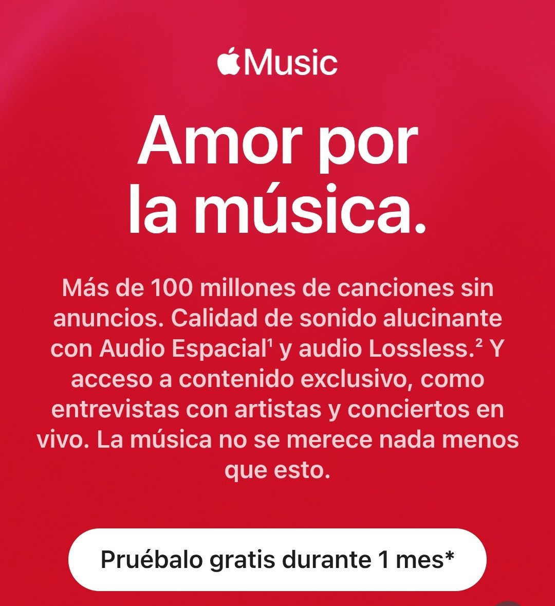 WildJoonFlower_'s tweet photo. —Aprovechemos las pruebas gratuitas de TODAS las plataformas.

⤷SPOTIFY: 3 meses gratis. 
⤷AMAZON: 3 meses gratis.
⤷DEEZER: 1 mes gratis. 
⤷APPLE MUSIC: 1 mes gratis o 3 si tienes un dispositivo Apple nuevo. https://t.co/SD7B2El2oa