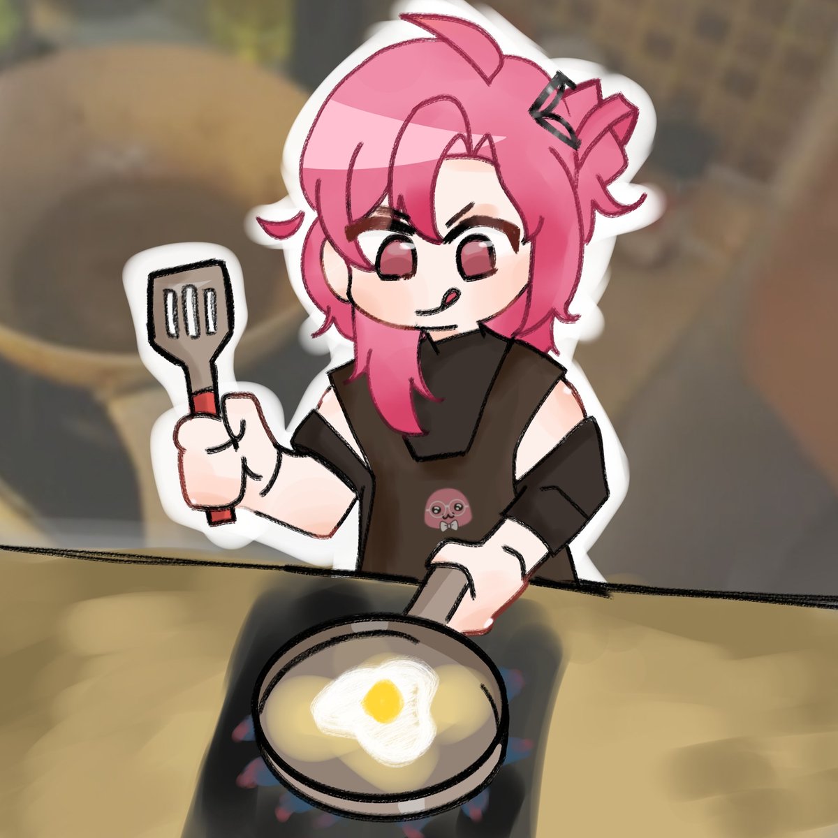 Riennartemi_'s tweet photo. Karena kemungkinan besar kk pink itu tidak cooking stream besok, jadi mari kita yang memasak.
( Minus background, maapkeun :D)
#Drawem https://t.co/q7W7kJO6MS
