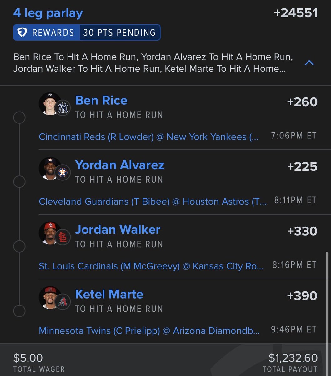 Sanchezdotpng's tweet photo. @OutlawParlays Swinging for the fences https://t.co/lAQULVR0wW