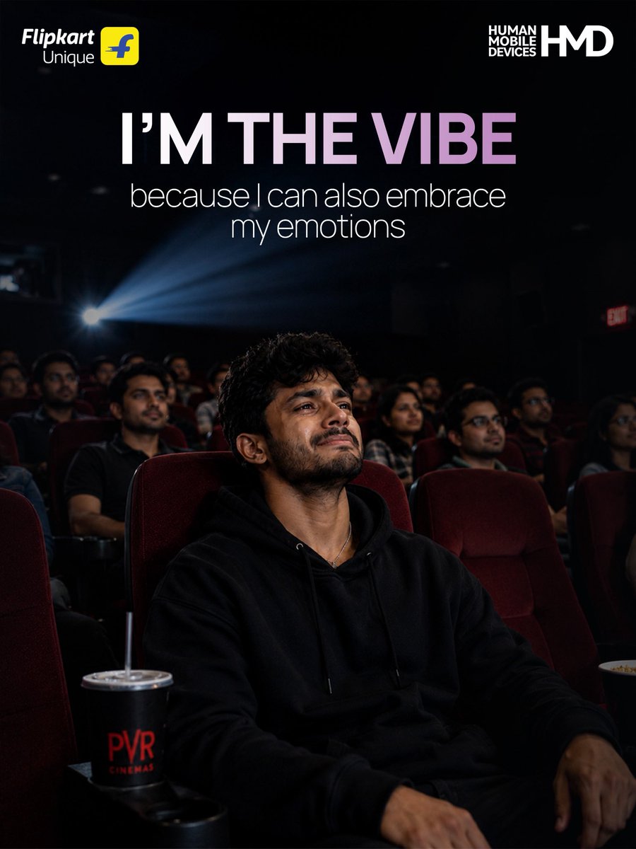HMDdevicesIN's tweet photo. Some chase the vibe. Some create it. โจ
Strength, passion, emotions- every side of you is worth celebrating.
So tell us, what makes you the vibe? ๐
#HMD #HMDIndia #HMDVibe2 #5GSmartphone #FlipkartLaunch
(HMD Vibe2 5G, HMD smartphone India, stylish 5G smartphone, Flipkart launch, fashion lifestyle smartphone, new HMD phone)