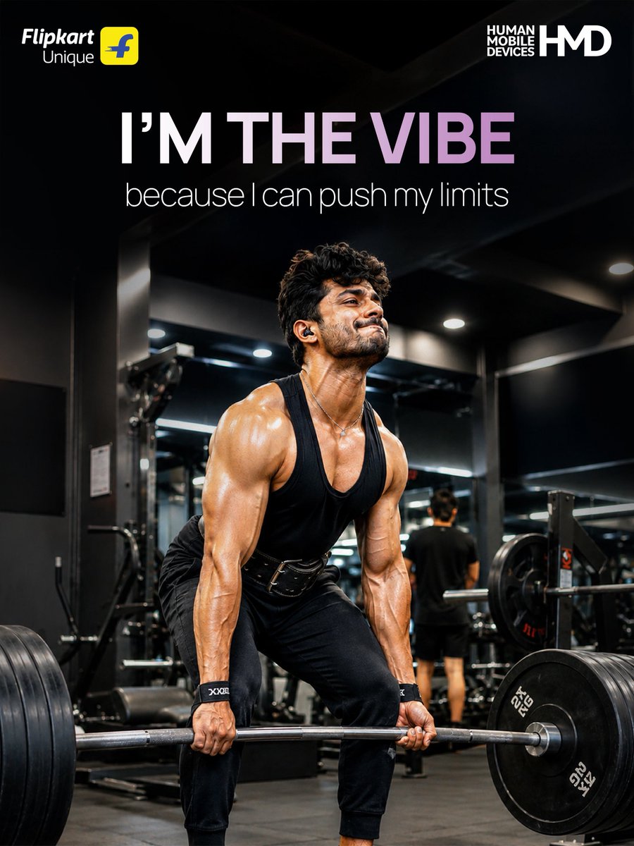 HMDdevicesIN's tweet photo. Some chase the vibe. Some create it. โจ
Strength, passion, emotions- every side of you is worth celebrating.
So tell us, what makes you the vibe? ๐
#HMD #HMDIndia #HMDVibe2 #5GSmartphone #FlipkartLaunch
(HMD Vibe2 5G, HMD smartphone India, stylish 5G smartphone, Flipkart launch, fashion lifestyle smartphone, new HMD phone)