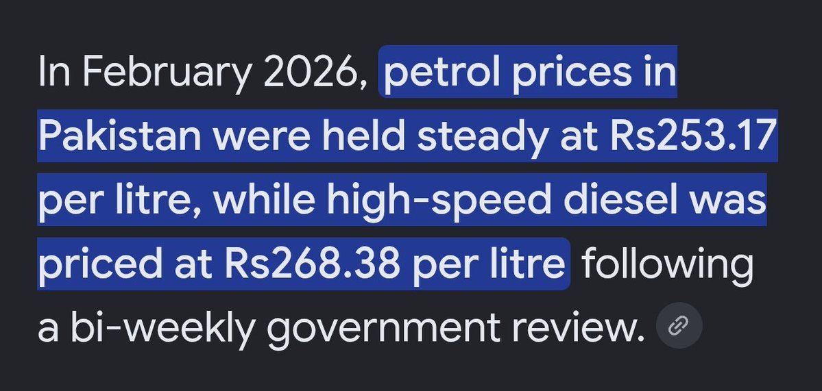 farook83's tweet photo. @BalochNadir5 Both Petrol and Diesel are 40 rupees more  expensive since before the US &amp; Iran conflict. https://t.co/tV93mM6w71