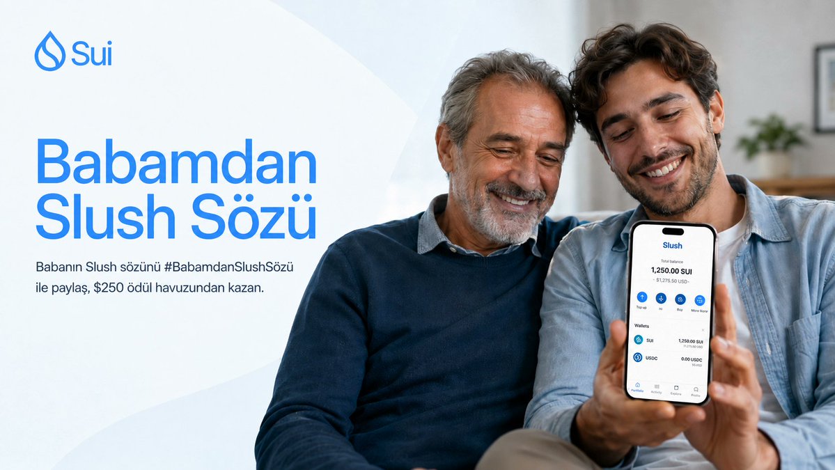 SuiNetwork_TR's tweet photo. Her babanın unutulmayan bir sözü vardır.

Komik, duygusal, klasik ya da hayat dersi gibi… bazı sözler yıllar geçse de akılda kalır. 👔

🔹@SuiNetwork_TR & @SlushWallet'i takip et
🔹Babandan veya baba figüründen aklında kalan bir sözü bu tweeti alıntılayarak  #BabamdanSlushSözü ile paylaş
🔹İndir: https://t.co/7TuctdRXJy

$250 ödül havuzunu paylaş!