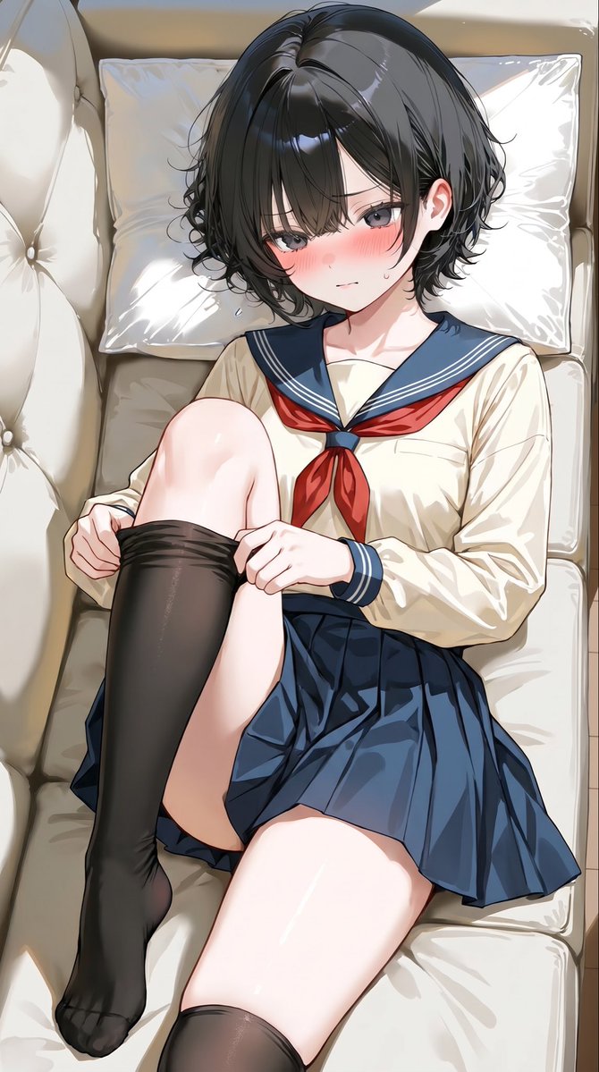 marugonomin's tweet photo. うー、、なんでニーハイ脱ぐ所見たいの、、？ https://t.co/31AlO7KBkA