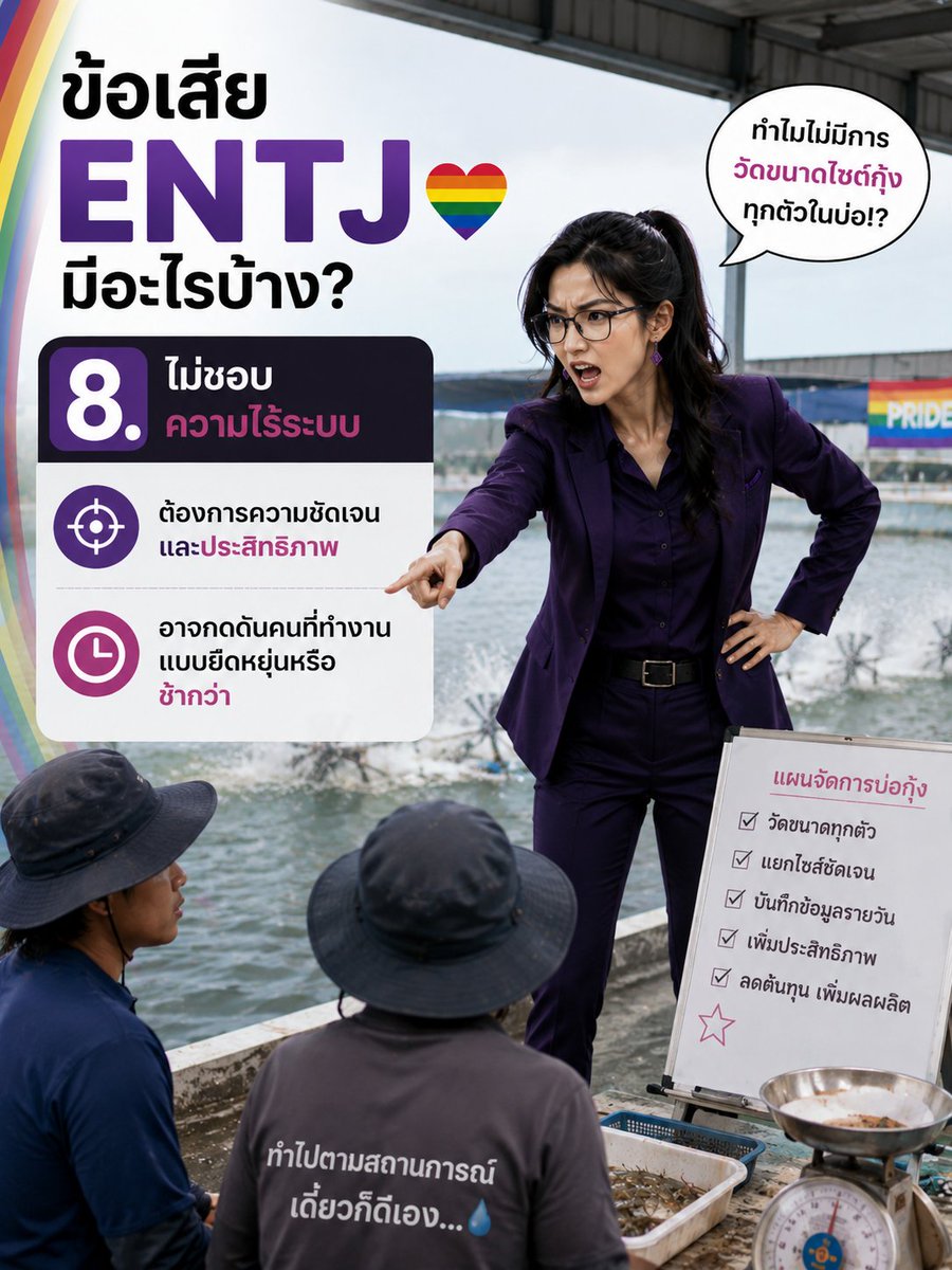 Shareshare5656's tweet photo. 8 จุดอ่อนของ ENTJ
#mbti #mbtisignal #entj 
หมายเหตุ: ข้อมูลดังกล่าวไม่ใช่คำตัดสินว่า ENTJ จะเป็นคนประเภทนี้ทั้งหมด อาจมีด้านอื่นๆ เข้ามาเกี่ยวข้องด้วย 
ไม่ควรตัดสินและเชื่อข��อมูลทฤษฏีทั้งหมดเด็ดขาด https://t.co/yZwujQ8heV
