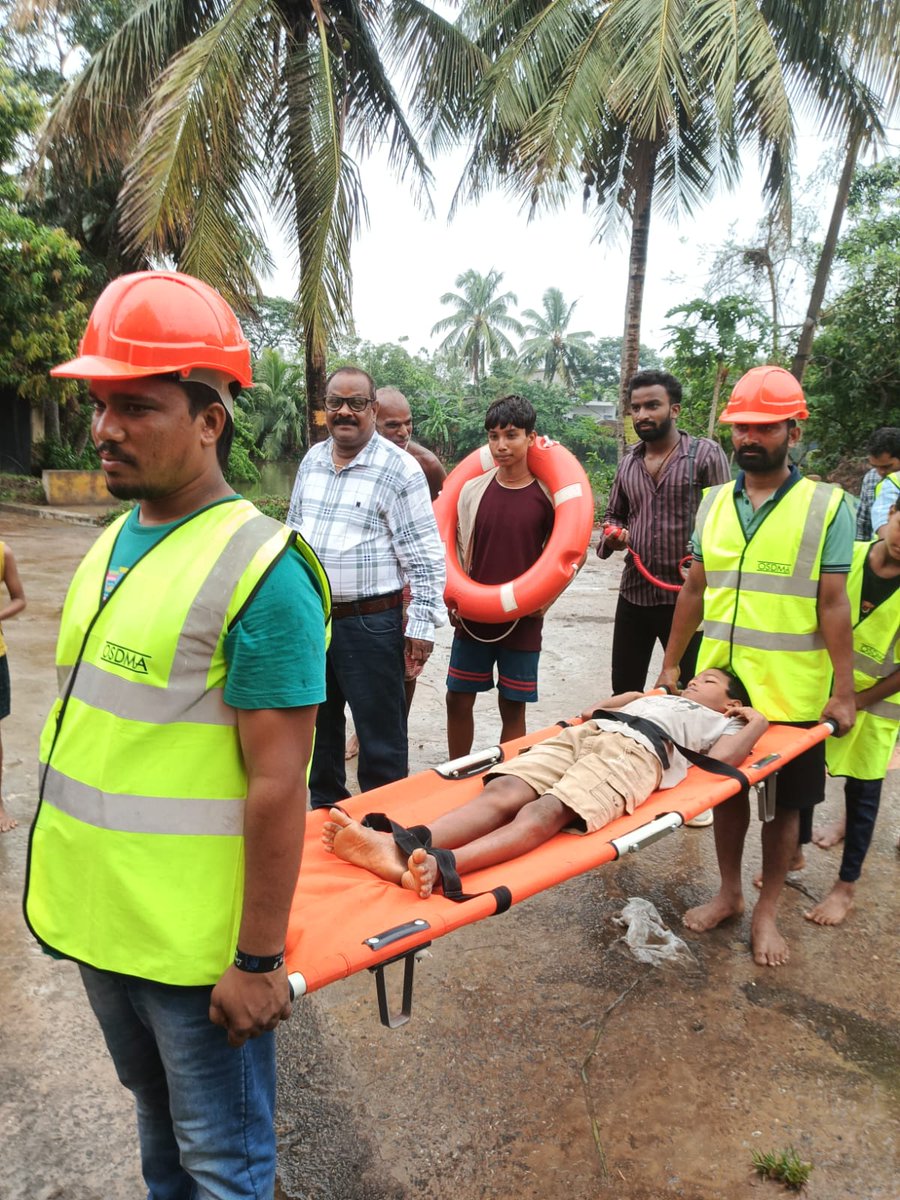 DeocKendrapada's tweet photo. Shelter level mock drills conducted across the district on 19th June, 2026.👇🏻 https://t.co/sK6z30RLHC