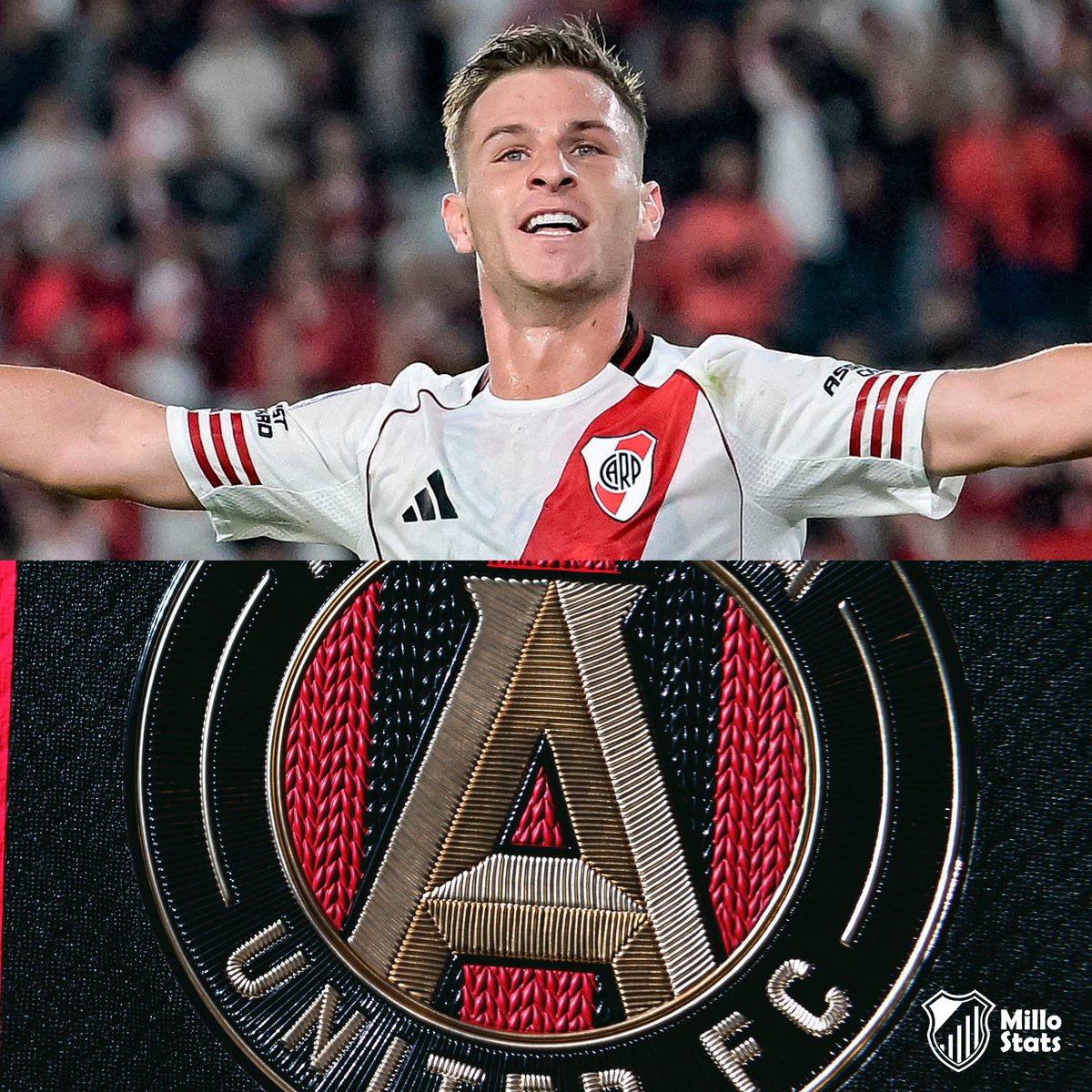 StatsMillo's tweet photo. ‼️💣 River 🐔 RECIBIRÍA una oferta 💸 del Atlanta United 🇺🇸 por Giuliano Galoppo

ℹ️ @RiverLPM https://t.co/y42321pcXL