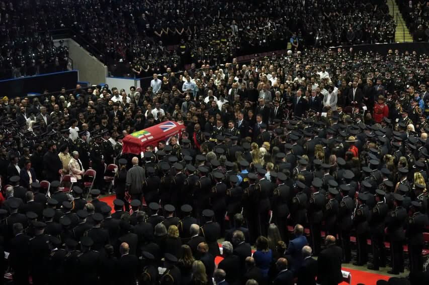 Tim_IQBAL's tweet photo. Yesterday, I joined thousands of Brampttonians and Ontarians in paying tribute to OPP Provincial Constable Tarun Bali and honouring a life defined by service, courage, and sacrifice.

Constable Bali's unwavering commitment to protecting others and serving his community will never be forgotten. Our thoughts and prayers remain with his family, friends, and fellow officers during this difficult time.

May his legacy of service continue to inspire future generations.

#OPP #TarunBali #NeverForgotten #ServiceAndSacrifice