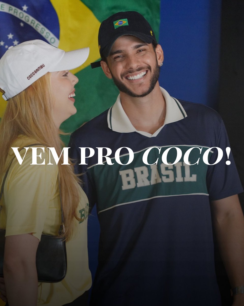 CocoBambuReal's tweet photo. A Seleção entra em campo e a torcida tem lugar certo! 🇧🇷⚽

Venha assistir ao jogo do Brasil no Coco Bambu e aproveite cada lance em um ambiente perfeito para reunir os amigos e vibrar junto.

Esperamos você! 💚💛🥂 https://t.co/C7M4sMSpKV