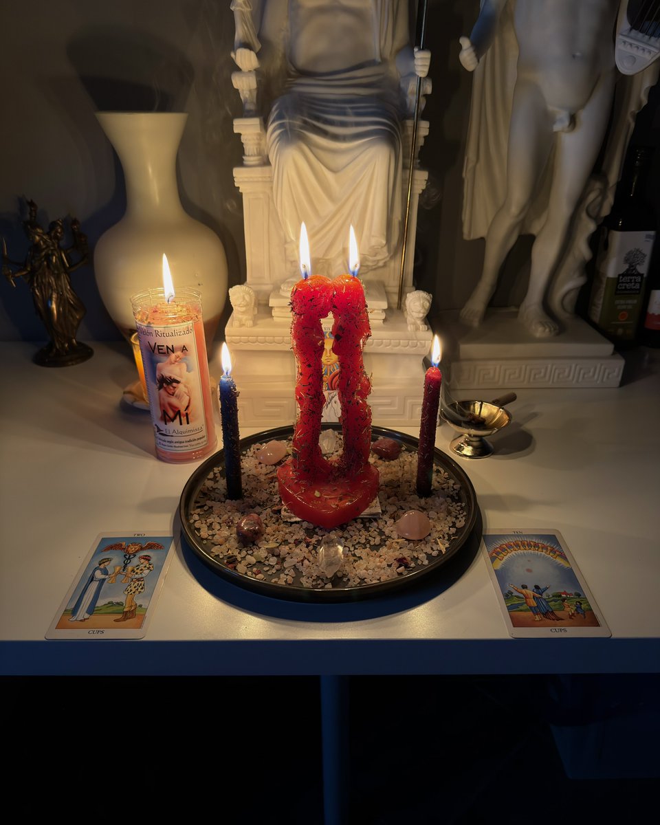 PisceanCraft's tweet photo. Reconciliation Spell for a Client | #witchesofinstagram #witchcraft #lovespell #spellwork #candlemagic #spells #witch https://t.co/7CdO5dRN2d