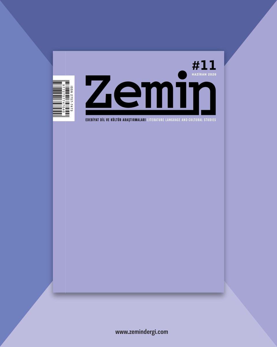 zemin_dergi's tweet photo. Zemin: Edebiyat Dil ve Kültür Araştırmaları dergisinin 11. sayısı yayımlandı.

Dergideki tüm yazılara https://t.co/avURCUaYBD adresinden erişebilirsiniz. https://t.co/ts4xJNucZg