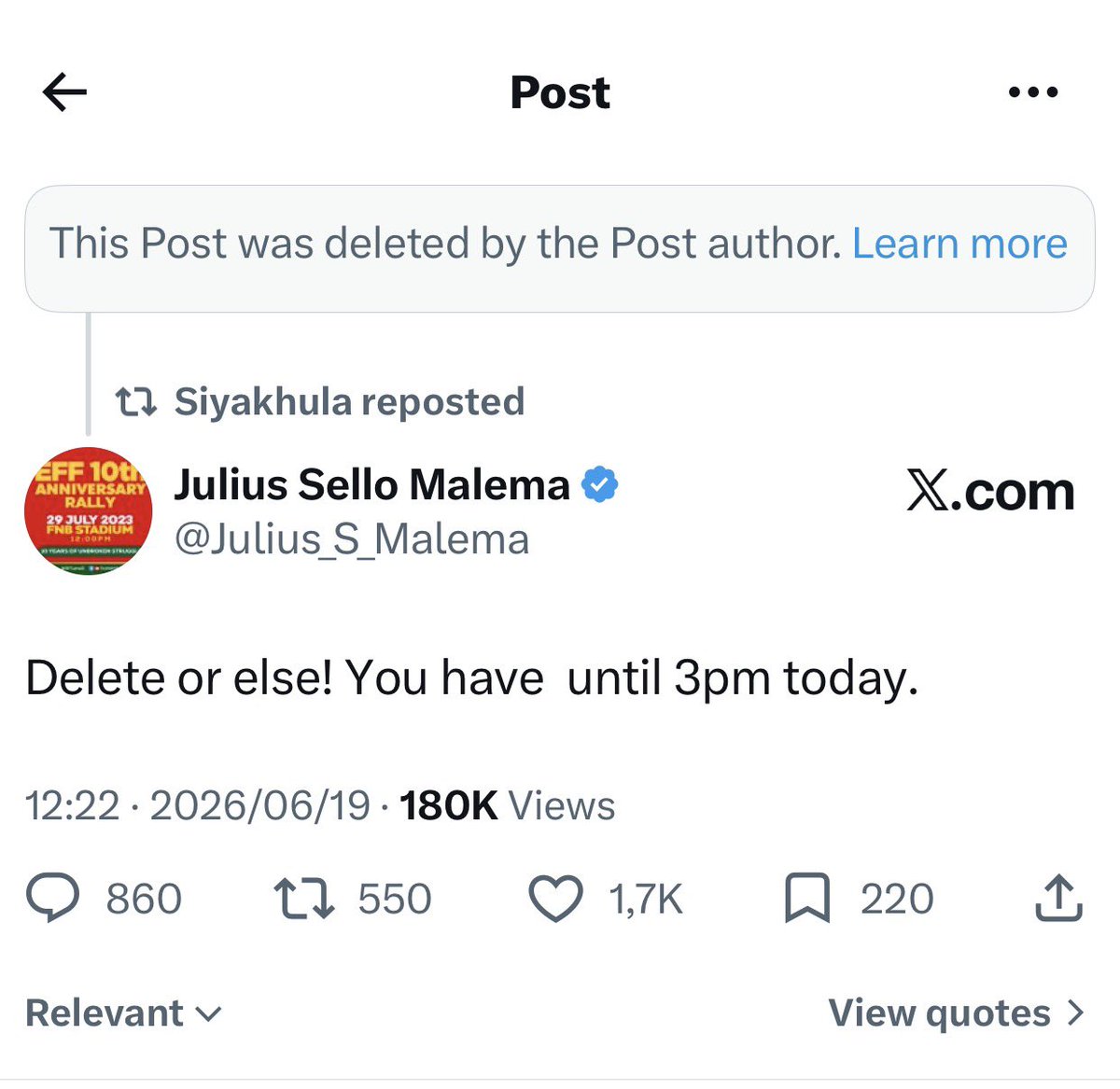 prodo_nathan's tweet photo. Kanti what did @MbhazimawaGaza tweet? 😂😂 https://t.co/fGscHiL9Jj