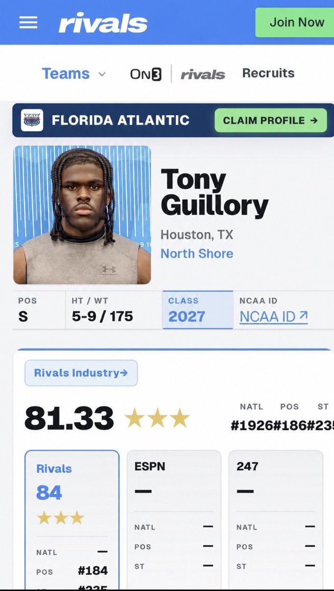 Tony Guillory ✞ tweet media