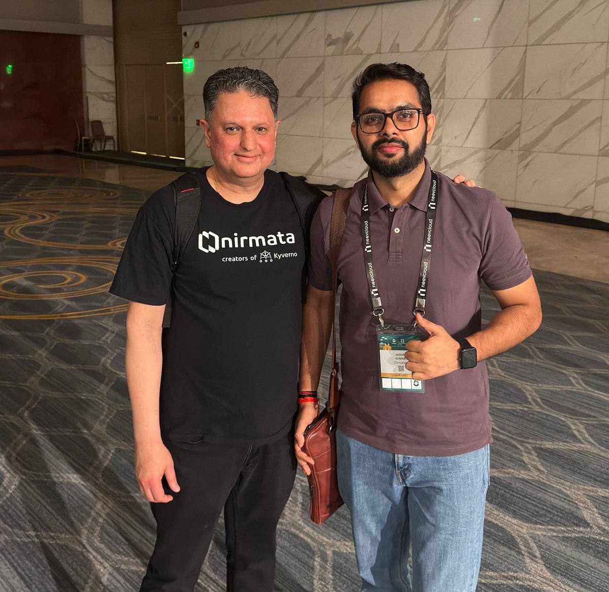akshayktwt's tweet photo. Just caught @JimBugwadia's brilliant #KubeCon keynote on "Automating RBI Compliance With Unified Policy-as-Code" 

A massive eye-opener on how Kyverno makes cloud-native security &amp; strict regulatory frameworks seamless for developers.

#CloudNative #Kubernetes #Kyverno #Security https://t.co/PsVkYAjHHo