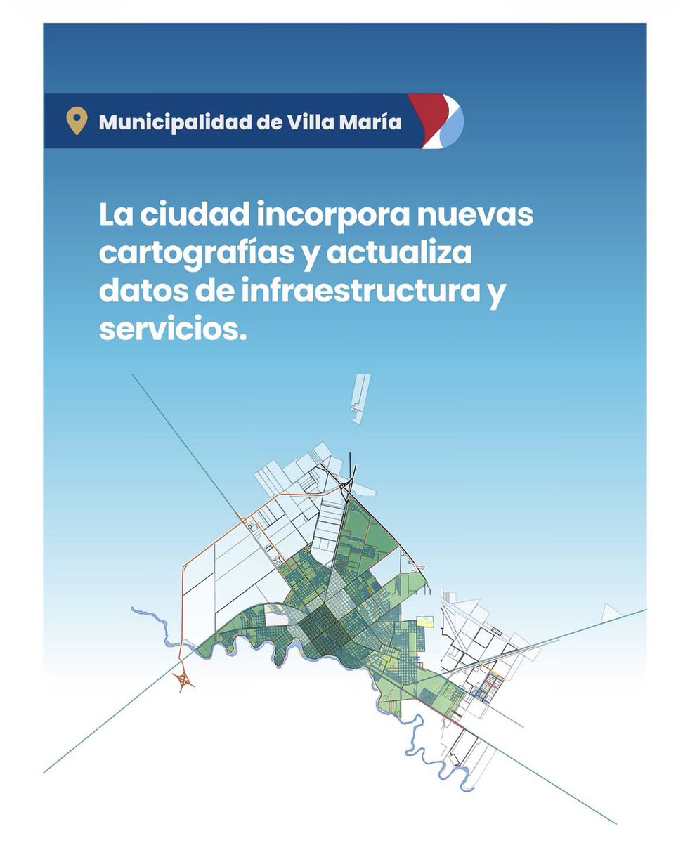 vnavarroalegre's tweet photo. Planificar una ciudad también es contar con información precisa y accesible.
#VillaMaría incorporó nuevos mapas de Patrimonio Urbano y Usos del Suelo a #IDECOR, la Infraestructura de Datos Espaciales de #Córdoba, y actualizó su mapa de Infraestructura y Servicios. Hoy nuestra ciudad cuenta con seis cartografías abiertas que permiten consultar datos sobre barrios, patrimonio, espacios verdes, transporte, redes de agua, gas, cloacas y normativas urbanas.
Estas herramientas fortalecen la planificación, brindan mayor transparencia, facilitan proyectos públicos y privados y permiten que vecinos, profesionales e instituciones accedan a información territorial actualizada para pensar el presente y el futuro de Villa María.
Más información en https://t.co/vyWVTsadFK
#VillaMaría #IDECOR #DatosAbiertos #PlanificaciónUrbana #Patrimonio #Infraestructura #DesarrolloLocal
Detalles: https://t.co/mWG6tA7xN5