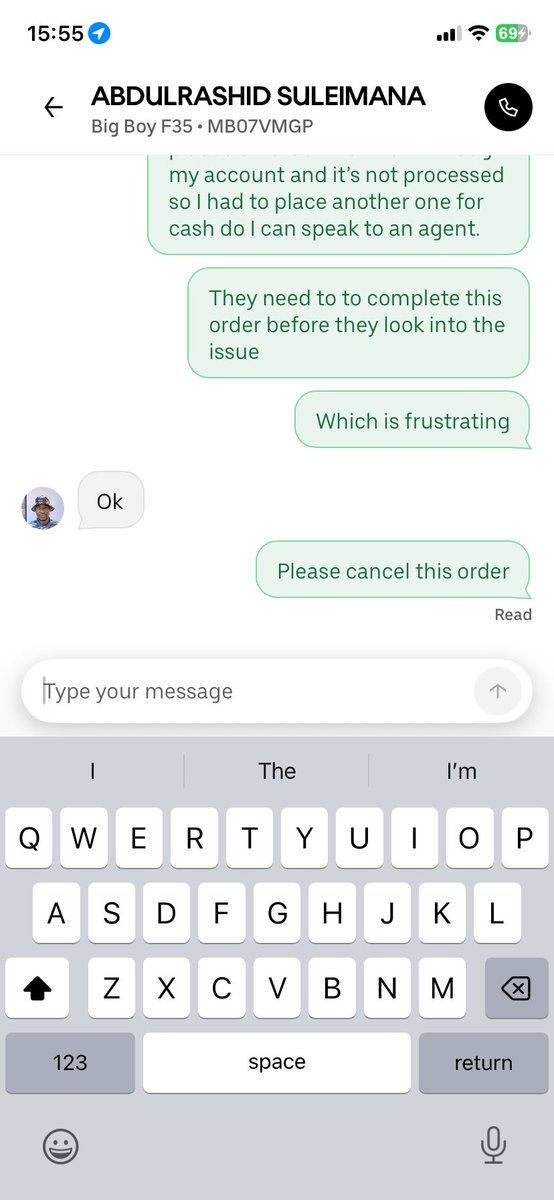 I_amKea's tweet photo. @UberEats your service is f$&amp;&amp;ng terrible!!! I placed an order on your app, the money went off my account but the order is not on your app!!!!!!! https://t.co/ykCImQtLuX