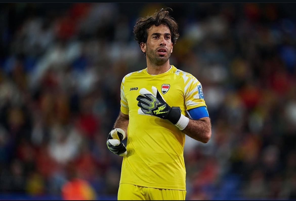 IraqXtra_ar's tweet photo. 🚨 وسائل إعلام عراقية تؤكد أن جلال حسن سيبدأ أساسيًا أمام فرنسا 🇮🇶🧤

ما رأيكم بهذا القرار؟ 🤔 https://t.co/fGbz0muFkY