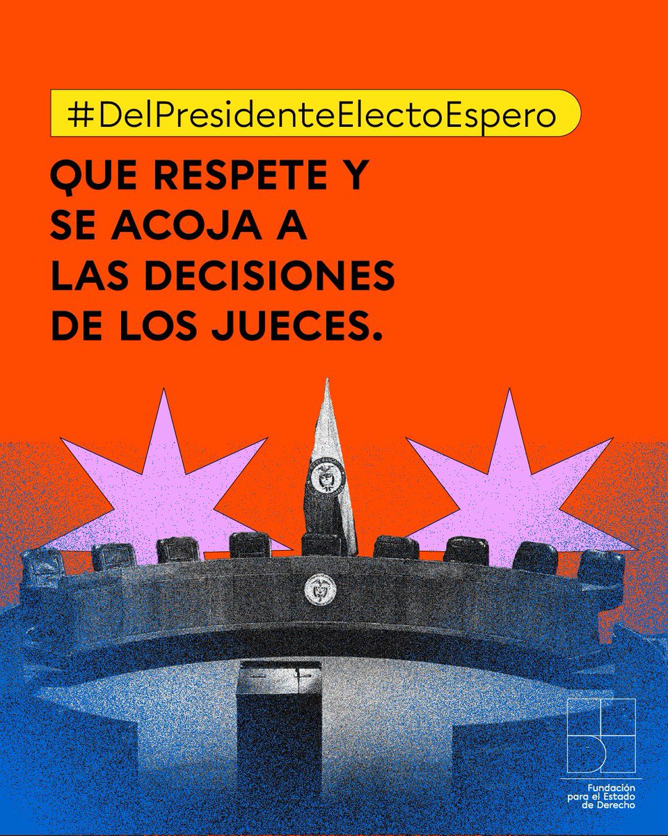 dgomezco's tweet photo. #DelPresidenteElectoEspero que no tensione e irrespete permanentemente a las altas cortes. Aguantamos 4 años de Petro. Dificil otros 4 años así. https://t.co/f37c28MFhi