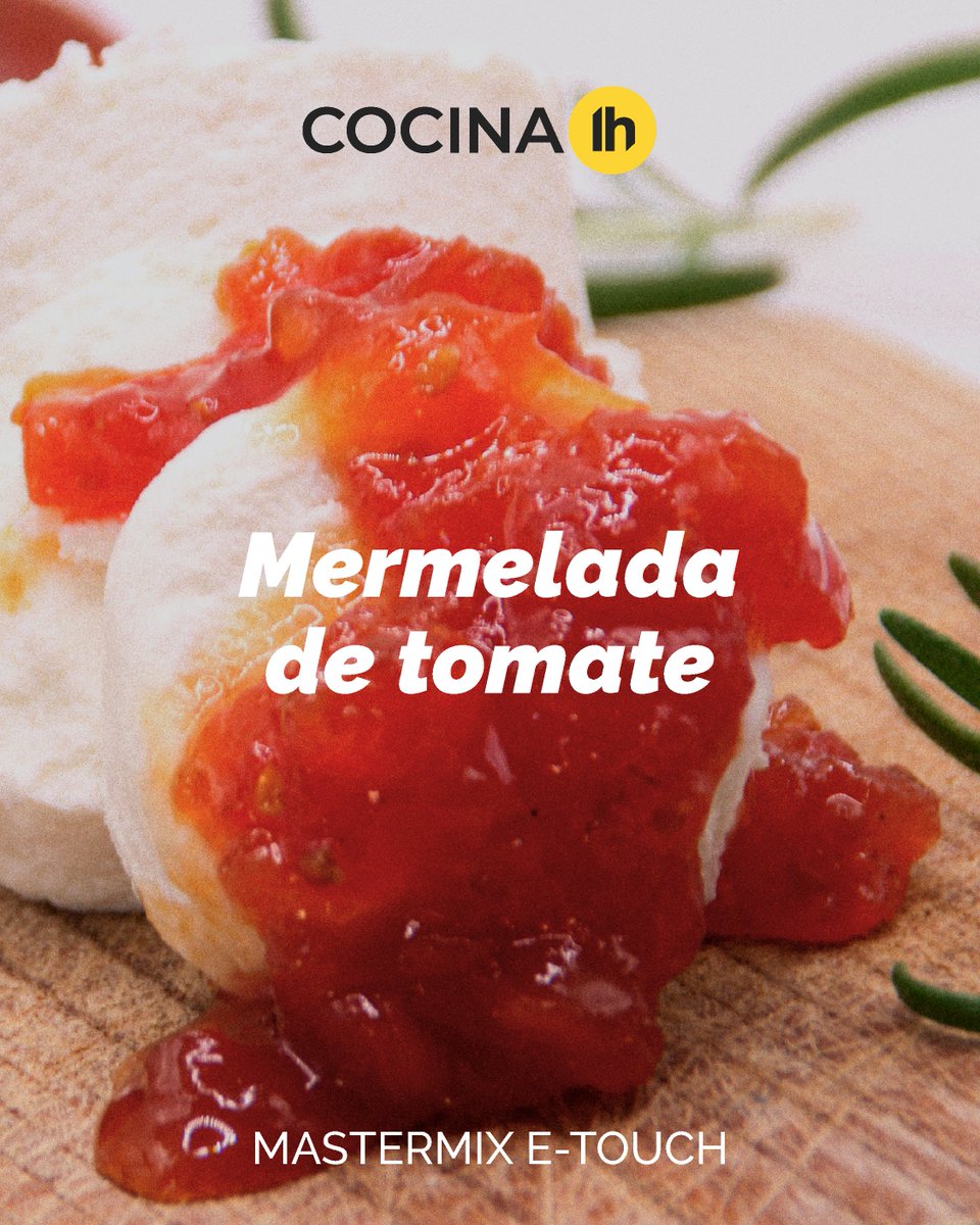 lufthousoficial's tweet photo. Prepara una deliciosa mermelada de tomate casera 🍅 con tu #MasterMixETOUCH 🧑‍🍳 

🍽️ Fácil, rápida y perfecta para acompañar tus platos favoritos. ¡Receta completa en nuestra web!

🔗 https://t.co/xuZXjetsUI

#cocina #comidasaludable #cocinar #cooking #menuverano #robotdecocina https://t.co/pNENmH0TLN
