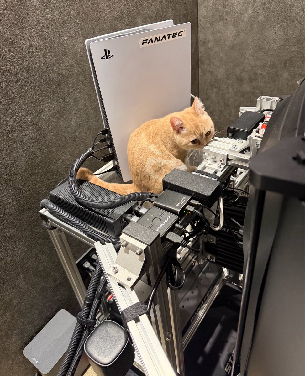 ryu_panigale's tweet photo. FANATEC
PCもPS5も使えるから最高😎

早くPodium Pedalsの3ペダル仕様欲しいな〜

待ち遠しい、、、😇 https://t.co/8Esup1WF7W