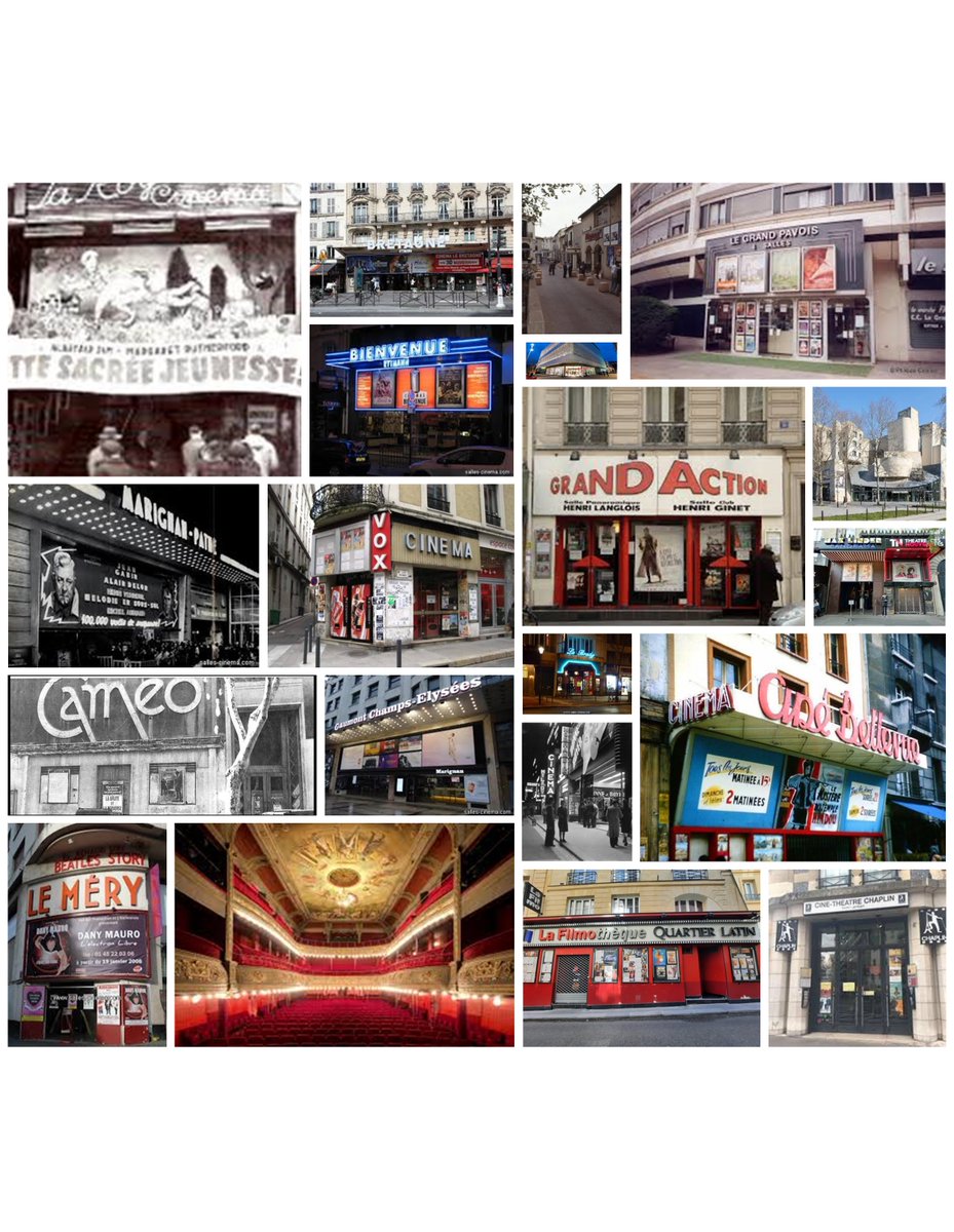 merlinpapin3's tweet photo. #SondageSalledeCinéma Derrière les rideaux de velours et la lumière du projecteur se cachent souvent les plus beaux souvenirs de notre enfance et la naissance de notre amour du cinéma.

Chacun porte en lui une salle de cinéma fétiche, celle qui a bercé son enfance, éveillé son imagination et donné naissance à sa passion pour le septième art.

Oui passons au frais le week-end dans nos salles de cinéma préférées, qu'elles soient des souvenirs d'enfances et les glaces à l'entracte où celles qui ont forgés votre cinéphilie

Quel est votre #SalledeCinéma Préférée (3 Choix Possibles) ?

Réponse au #SondageSalledeCinéma avant Dimanche Soir Minuit

(Pour facilter les pointages et futur tableau , merci dans Vos réponses de m'indiquer le Nom exact du Cinéma et le nom de la Ville ou du Village, et si vous pouviez mettre une photo du Cinéma ce serait sympa)

(Photos des tableaux  non exhaustives)

Merci à tous de RT au Maximum

Bon Week-end à tous , protéger vous , vos enfants , vos anciens , vos animaux 🥵🥵🥵

❤️si vous aimez