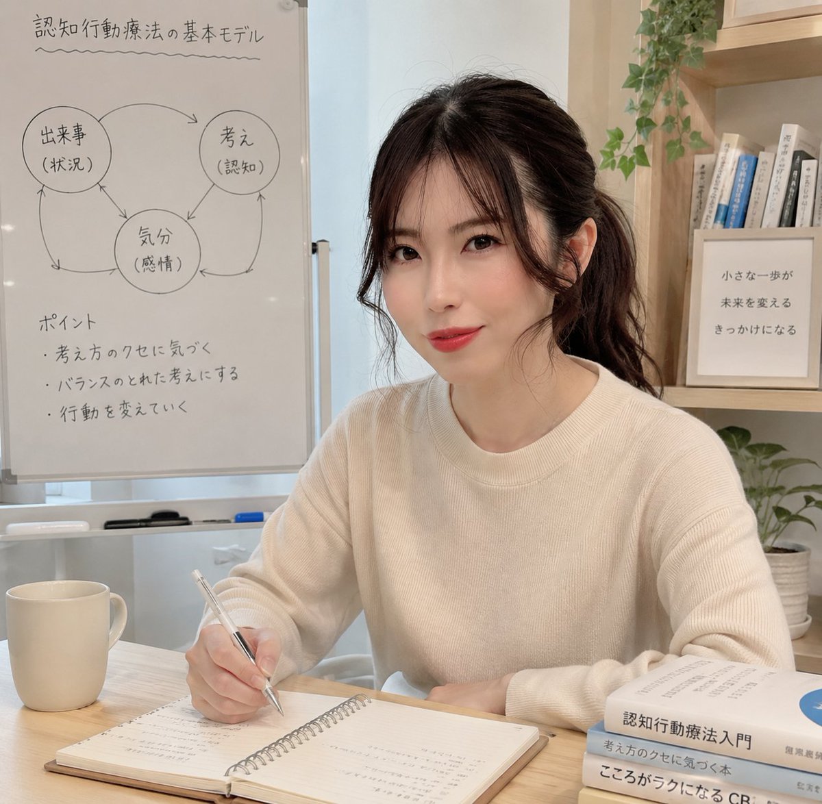 mumumafa's tweet photo. 今日は初めて認知行動療法に特化した施設に足を運んでみました🚶‍♀️ 今まで取り組んだ事ない分野だけど心理士の先生がしっかり話聞いてくれて凄く自分的には良かったなと思えた場所でした😭😭 試していく価値がかりそう✊🏻 ̖́- 

 #認知行動療法
 #自分にエールを https://t.co/4K2udOS5Io