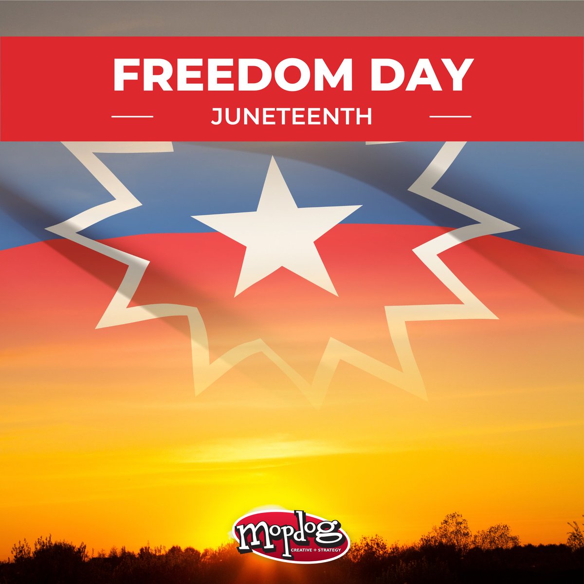 Mopdog's tweet photo. Honoring Juneteenth: Celebrating strength and heritage! Today, we recognize the significance of this historic day and the enduring spirit of the journey toward equality.

#Juneteenth https://t.co/oiCUQDMODm