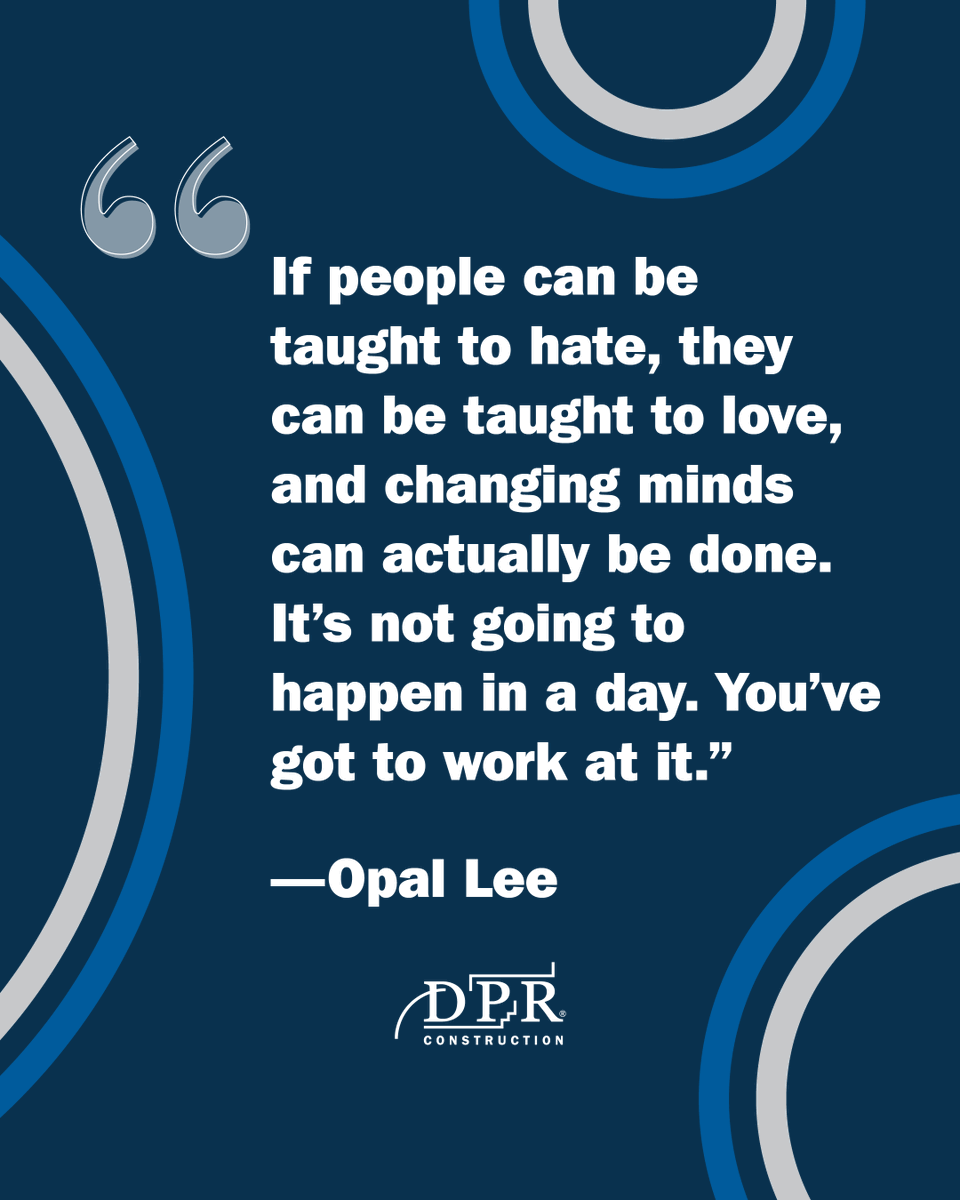 DPRConstruction's tweet photo. #Juneteenth reminds us that freedom is both a milestone to honor and a responsibility to carry forward.

Known as the “Grandmother of Juneteenth,” #OpalLee showed us how one person’s commitment can help create national change. Her story exemplifies the power of individual action. https://t.co/v7ys4nKNPl