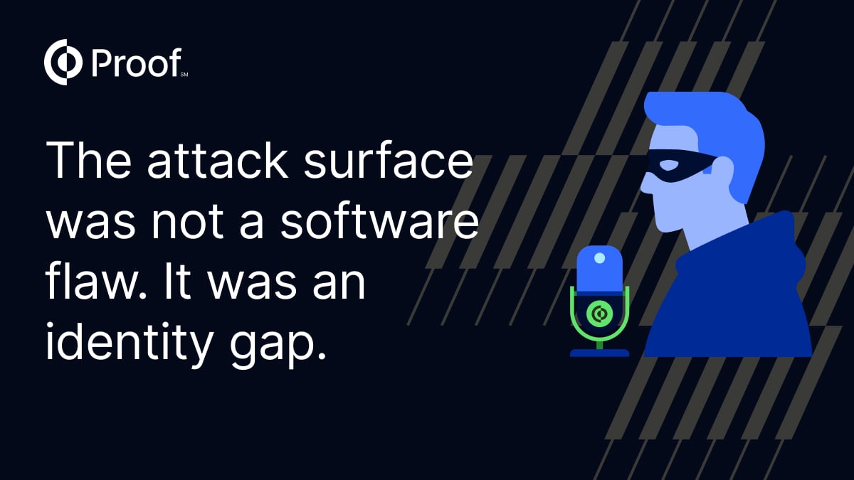 proof's tweet photo. "The attack surface was not a software flaw. It was an identity gap."

ShinyHunters exposed 600,000+ Salesforce records from a 7-Eleven franchisee over six undetected weeks. We broke down what it means for CRM security: https://t.co/XRDmC5FDqQ https://t.co/rYNiIxWNTl