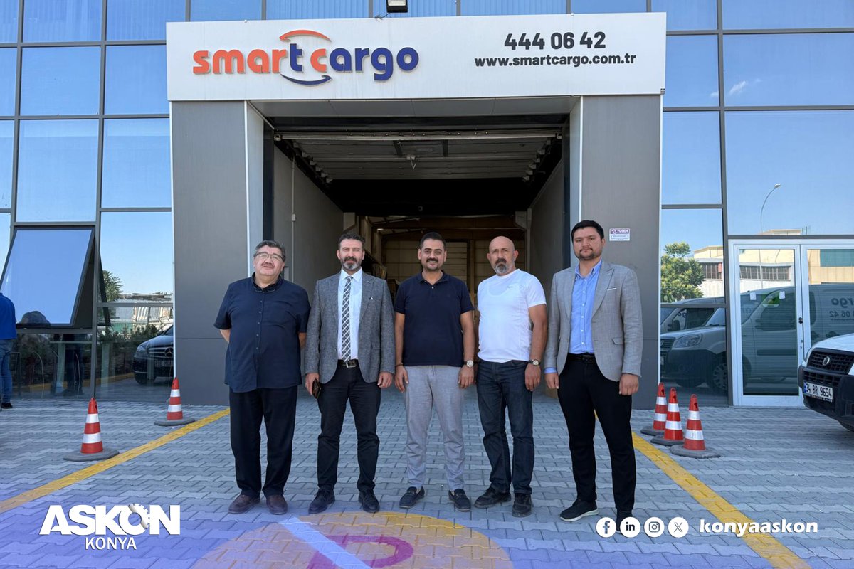 konyaaskon's tweet photo. ASKON Konya Yönetim Kurulu Başkan Yardımcımız ve yönetim kurulu üyelerimiz ile birlikte Smart Cargo’yu ziyaret ettik.

Ziyaret kapsamında firmanın faaliyetleri, lojistik sektöründeki çalışmaları ve gelecek dönem hedefleri hakkında istişarelerde bulunduk. Misafirperverlikleri ve değerli paylaşımları için Smart Cargo ailesine teşekkür ediyor, çalışmalarında başarılar diliyoruz.