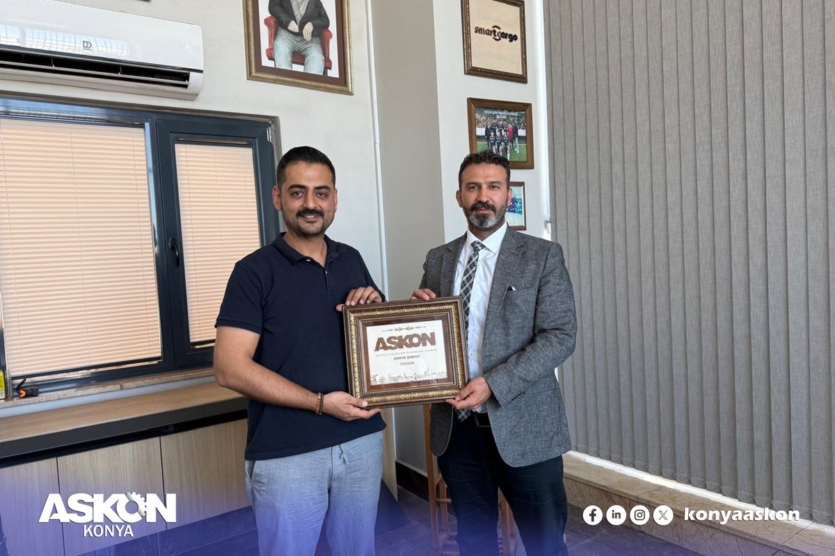 konyaaskon's tweet photo. ASKON Konya Yönetim Kurulu Başkan Yardımcımız ve yönetim kurulu üyelerimiz ile birlikte Smart Cargo’yu ziyaret ettik.

Ziyaret kapsamında firmanın faaliyetleri, lojistik sektöründeki çalışmaları ve gelecek dönem hedefleri hakkında istişarelerde bulunduk. Misafirperverlikleri ve değerli paylaşımları için Smart Cargo ailesine teşekkür ediyor, çalışmalarında başarılar diliyoruz.