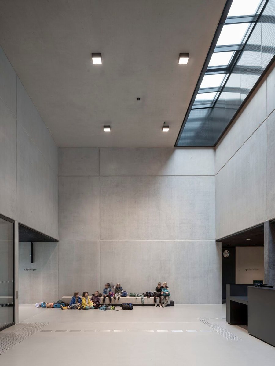 Archello's tweet photo. Sportbad am Rabet by gmp Architects demonstrates how public infrastructure can pair high performance with long-term durability. 
https://t.co/8ldbYFK4fN 

#PassiveHouse #ModularConstruction #SustainableArchitecture https://t.co/VMa1ZzZ1eS
