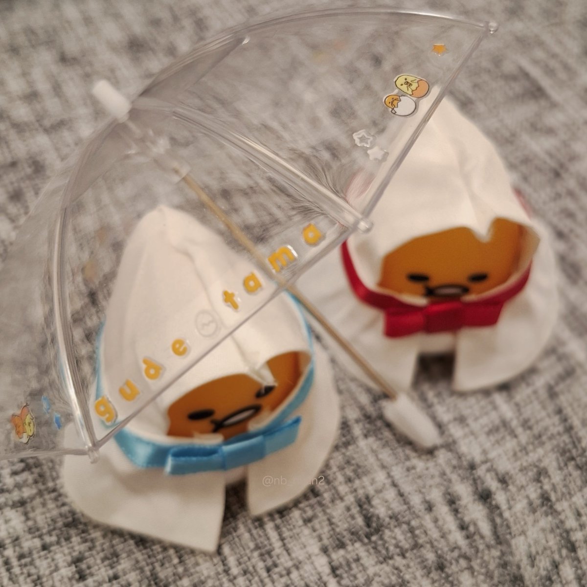 nb_nyan2's tweet photo. てるてるぐでたま🥚☂️

晴れる気はしない…_(:3 」∠)_

#gudetama
#ぐでたま https://t.co/UmT4VnOBE7