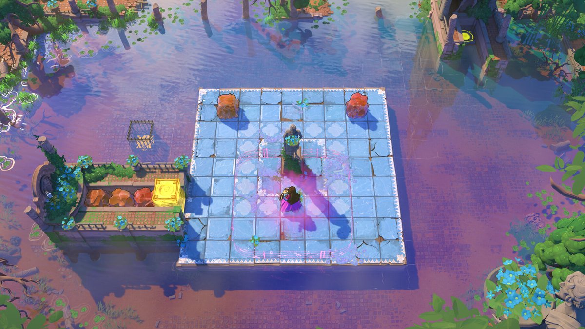 ChickenCocotte's tweet photo. Ça fait pas beaucoup de bruit mais il y a la démo temporaire sur Steam du prochain jeu de Jonathan Blow (Order of the Sinking Star) et c'est pas mal du tout, surtout si on aime le Sokoban. https://t.co/LkqrECWvIX