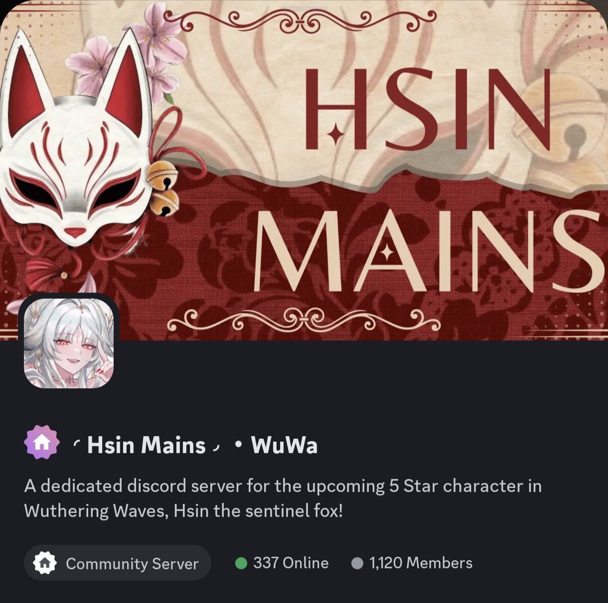 TimelyHsin's tweet photo. [🦊 Hsin Mains Giveaway 🦊]

🎁: 2x Wuwa Lunite Subs

How to enter:

• Join r/Hsin_Mains subreddit
• Join Hsin Mains discord server — https://t.co/Tj7ZxsISCy
• RT this post
• Reply with screenshot of your profile in the discord server.

🗓️: Until 26/06/2026, 11 pm (UTC+9). https://t.co/TXY5934U2y