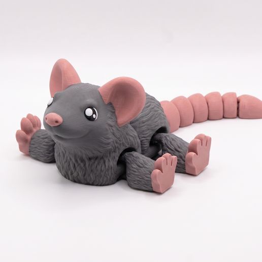 Cults3D's tweet photo. 🐀 Cute Flexi Rat - Articulated Print-in-Place Fidget Toy (No Support) • STL and 3MF files
➡️ Download 3D print model: https://t.co/T1VWbWHbSA
💡 Designed by KArtPDesigns https://t.co/eqB81lhCve