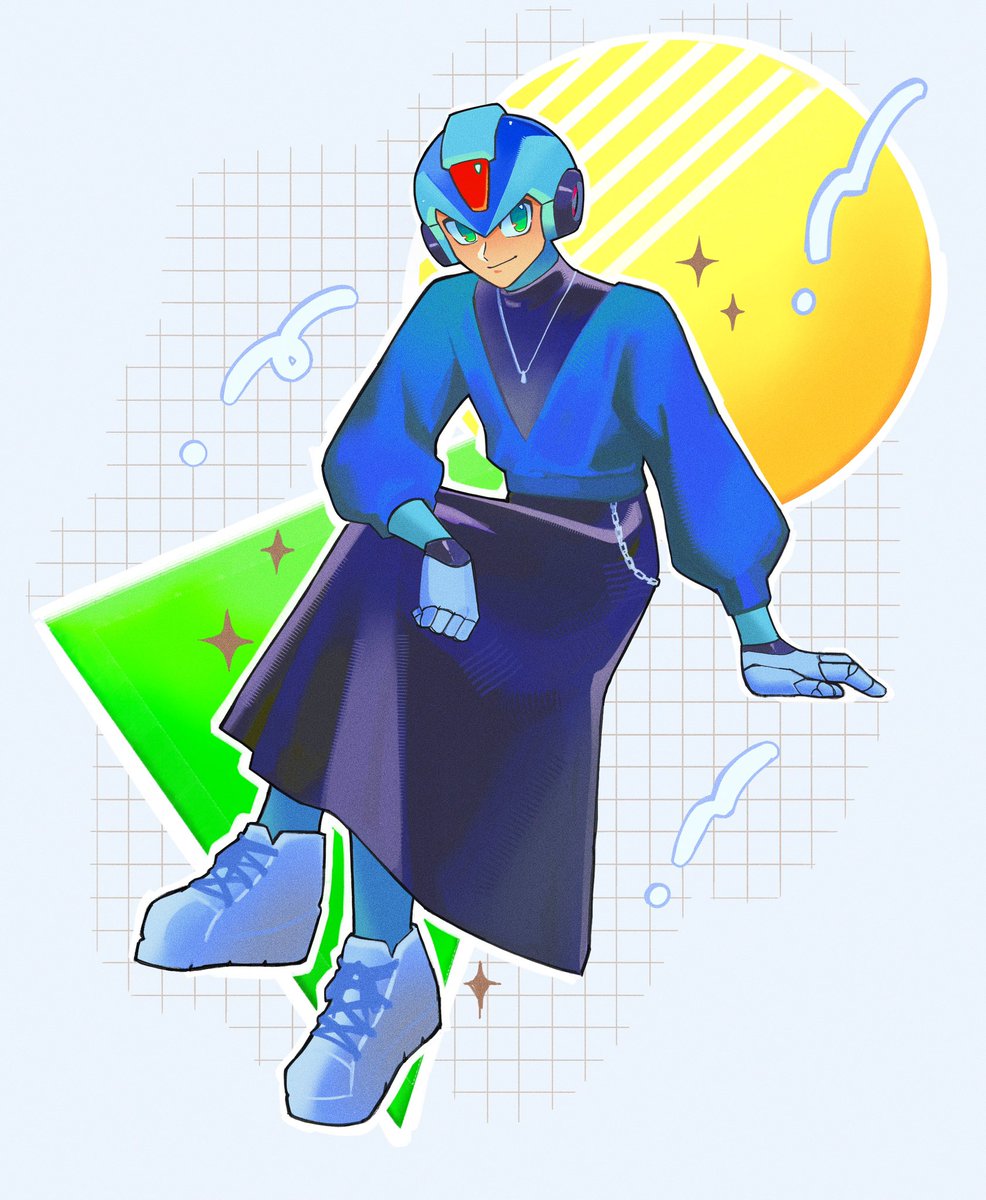 leiyuuchi's tweet photo. Just want to draw X w/ a skirt

(˶ᵔ ᵕ ᵔ˶) 🩵

#MegaMan #ロックマンX https://t.co/xJYDdzHpBj