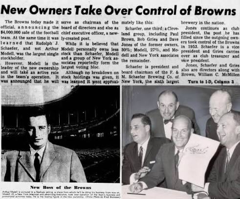 DollarDogNick's tweet photo. If Art Modell never buys the Browns then he’d never fire Paul Brown, chase out Jim Brown, and ultimately move the team

Cleveland would probably have 4 Super Bowls right now (on top of the their 8 other Championships) https://t.co/cid4MJjvO3