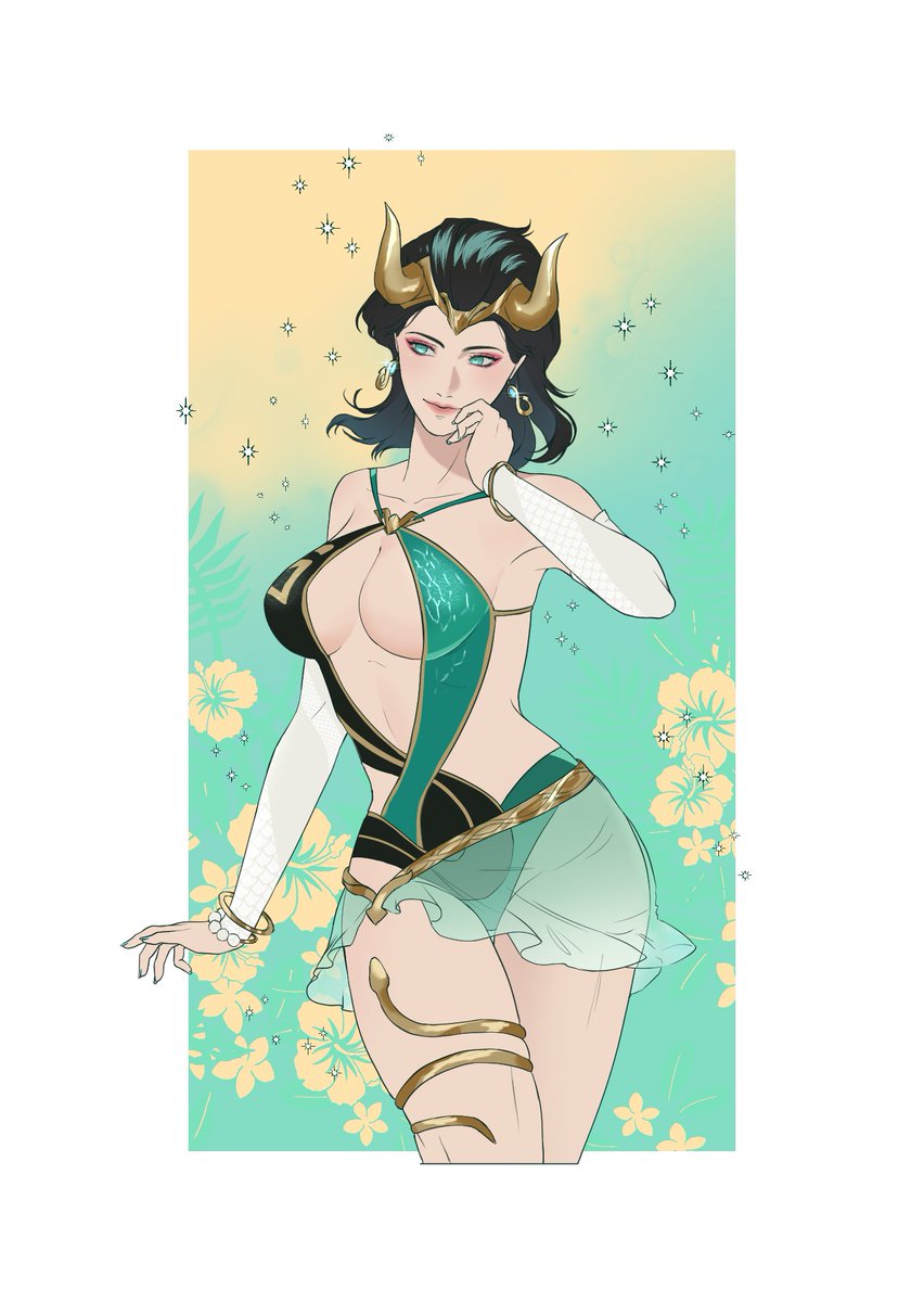 cyberpunkE077's tweet photo. #MarvelRivals
Lady Loki https://t.co/reiY8Ot3mY