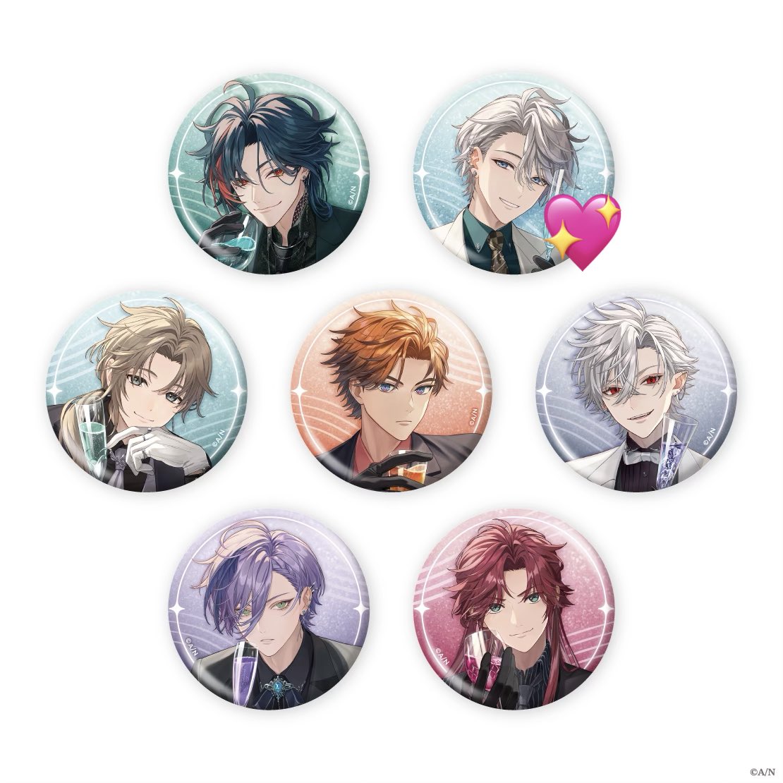 77_exchange's tweet photo. 【交換】※仮約束
にじさんじ にじネイルshiny ランダムグリッター缶バッジ

求）💖
譲）無印

OSにて40点購入済み
郵送or都内、神奈川手渡し可

出た数に差がある場合は少ない方の数に合わせての交換でお願いします。
検索でもお気軽にお声掛けください。 https://t.co/wdCiThUKoT