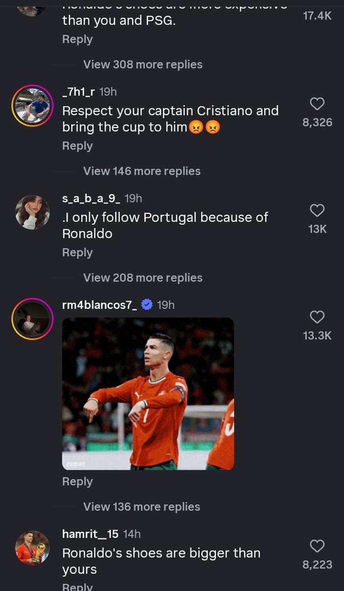 Au74384's tweet photo. They even attacking the goalscorer it's the first game of the tournament and Ronaldo dick suckers acting like it's the end of the world because a washed 41 year didn't score like Messi 😭😭 https://t.co/F5I25acN16